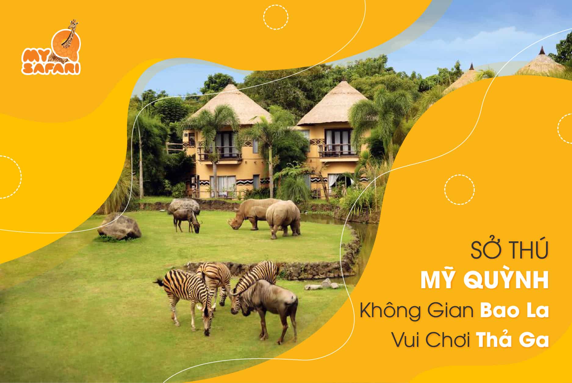 Tour Chanh Việt-vườn Thú Mỹ Quỳnh